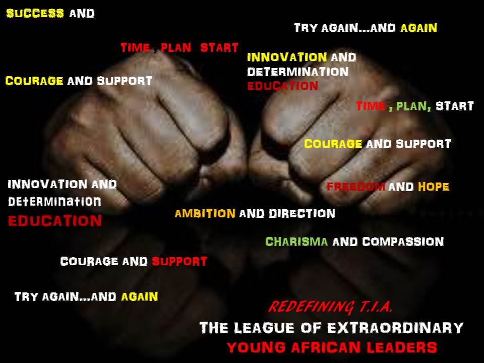 We will inspire you to aspire to rise up and bring Africa along